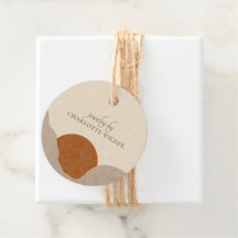 Boho Terracotta Sand Abstracte productprijs