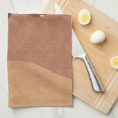 Boho Terracotta Serviettes de cuisine (Quart Plié)