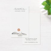 Boho Terracotta Sun Mountain Earring Cartes d'affi (Bureau)