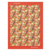 Boho Thanksgiving Herfst Decor Waterverf Pompoen Tafelkleed (Voorkant)