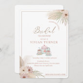 Boho Thee Partij Kaart (Voorkant / Achterkant)