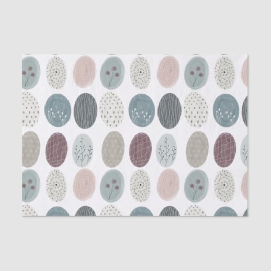 Boho Tissue Paper Feminine and Baby Tissuepapier (Voorkant)