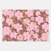 Boho Toutes les occasions Floral 3 Pack Papier d'e (Devant)