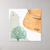 Boho Tree Canvas Afdruk (Voorkant)