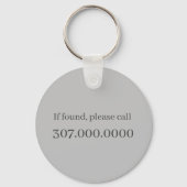 Boho Tribal Feather Horses Sleutelhanger (Achterkant)