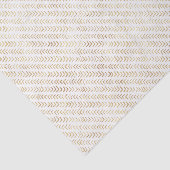 Boho Tribal Gold Arrow Patroon Tissuepapier (Detail)