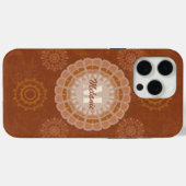 Boho Tribal Mandalas Rustic Earthtones Variatie 3 Case-Mate iPhone Case (Achterkant (horizontaal))