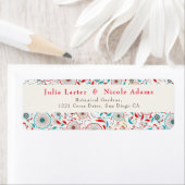 Boho Tribal veer Dreamcatcher bruiloft Etiket (Insitu)