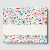 Boho Tribal veer Dreamcatcher bruiloft Gastenboek (Achterkant)