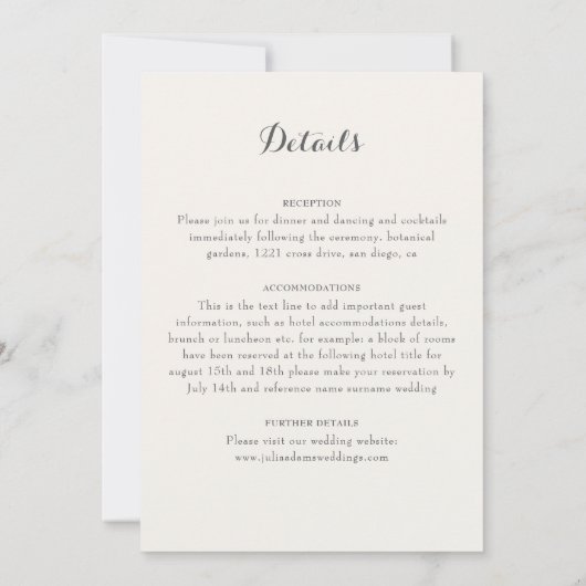 Boho Tribal veer Dreamcatcher bruiloft Kaart (Achterkant)