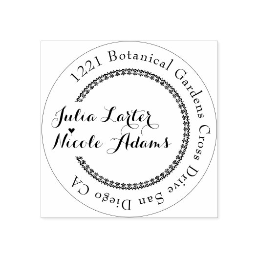 Boho Tribal veer Dreamcatcher bruiloft Rubberstempel (Afrduk)