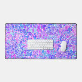 Boho Trippy Super coloré Abstrait Blob Mosaïque (Clavier et souris)