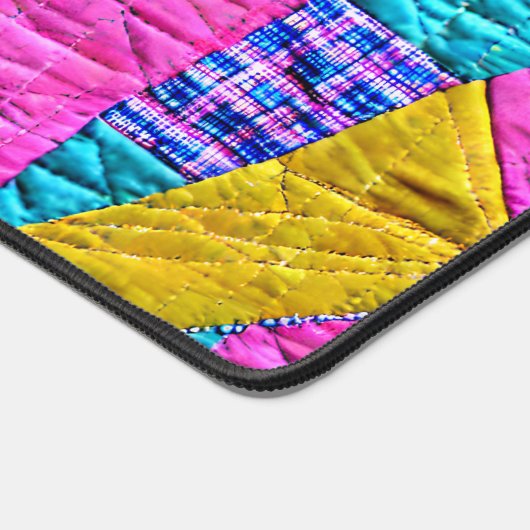 Boho Trompe L'oeil Patchwork Quilt inspiré (Coin)