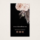 Boho tropical roses package insert (Dos)