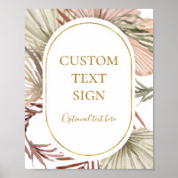 Boho Tropische Botanische Kaarten & Geschenken Aan
