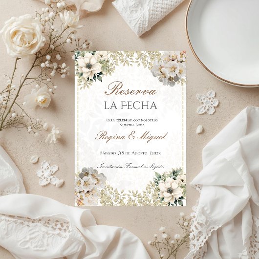 Boho Trouw Save the Date