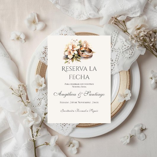 Boho Trouw Save the Date