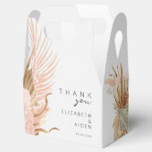 Boho Trouwdoos Geschenkschachtel Bedankdoosjes (Geopend)