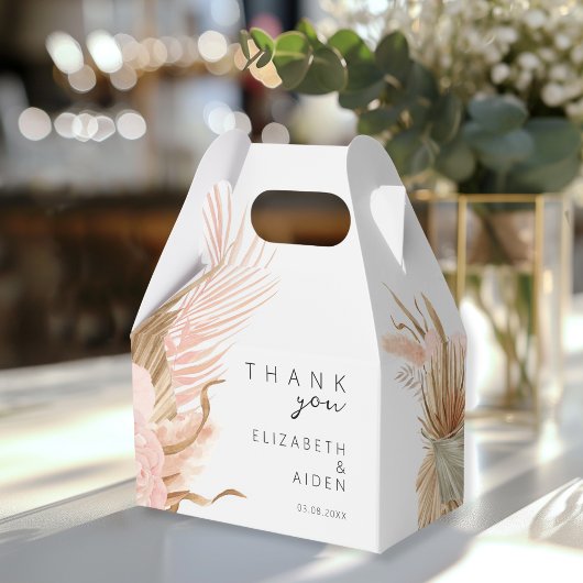 Boho Trouwdoos Geschenkschachtel Bedankdoosjes