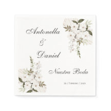 Boho Trouwpapier servet