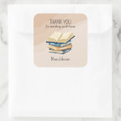 Boho Tutor Bedankt Sticker (Tas)