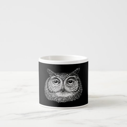 Boho Uil Design Espresso Kop (Voorkant)