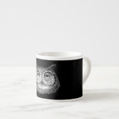 Boho Uil Design Espresso Kop (Voorkant rechts)