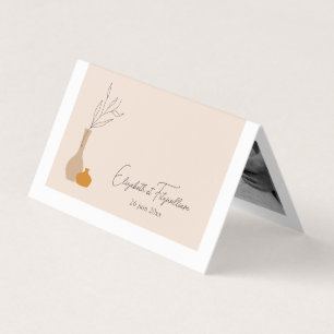 Boho Vases minimalistes Photo Strip Signet plié