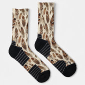 Boho Veerpatroon Sokken (Rechts)