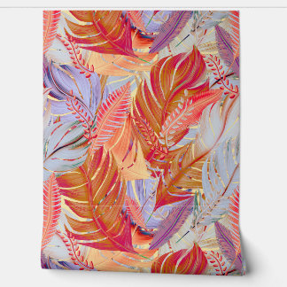 Boho veren behang
