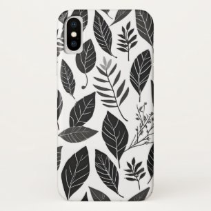 Boho verlaat kunst iPhone x hoesje