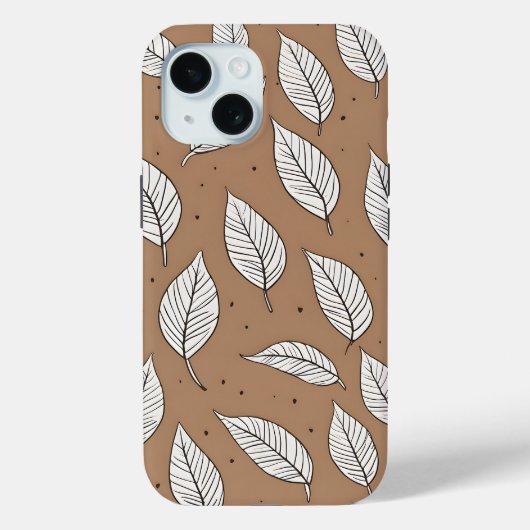Boho verlaat kunst Case-Mate iPhone case (Achterkant)