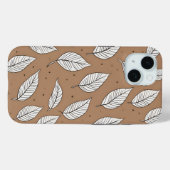 Boho verlaat kunst Case-Mate iPhone case (Achterkant (horizontaal))