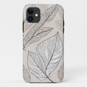 Boho verlaat kunst iPhone 11 hoesje