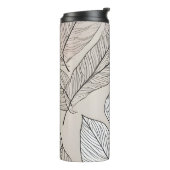 Boho verlaat kunst thermosbeker (Gedraaid links)