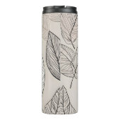 Boho verlaat kunst thermosbeker (Achterkant)