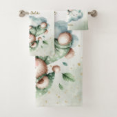 Boho vert dormant Teddy Ours mou (En situation)