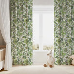 Boho vert Vintage Floral<br><div class="desc">Ces rideaux personnalisés présentent un design botanique vintage dans des tons verts apaisants. Les motifs floraux détaillés évoquent une élégance intemporelle d'inspiration nature, ajoutant un charme frais mais classique à votre espace. Parfait pour créer une atmosphère sereine et jardin à l'intérieur avec une touche de sophistication vintage. Utilisez les outils...</div>