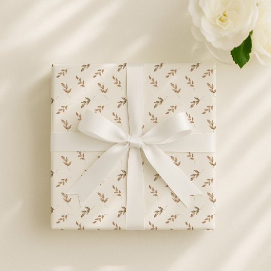 Boho vertrekt, genderneutraal kinderdagverblijf cadeaupapier