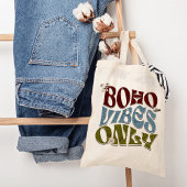 Boho VIbes seulement Retro Vintage Sac fourre-tout