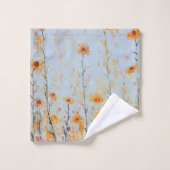 Boho Vintage Fleurs sauvages (Gant de toilette)