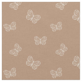 Boho Vlinder Moderne Meisjesachtige Lente Dier Bru Stof