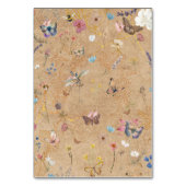  Boho vlinder tuin bruiloft Kaart (Achterkant)