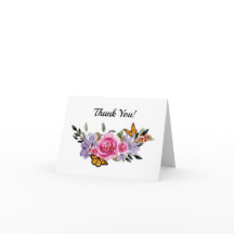 Boho Vlinders Bloemen Waterverf Rustiek