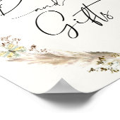 Boho Vlinders Boeken en Cadeaus Poster (Hoek)