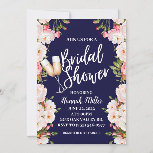 Boho Vrijgezellenfeest Brunch Uitnodiging (Voorkant)