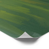 Boho vrouw bloemen poster print kunst (Hoek)