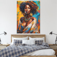 Boho-vrouw in Zonnebloem Expressieve Hippie