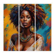 Boho-vrouw in Zonnebloem Expressieve Hippie