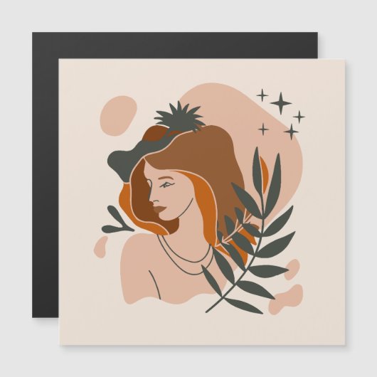 Boho Vrouw Sterren (Voorkant / Achterkant)